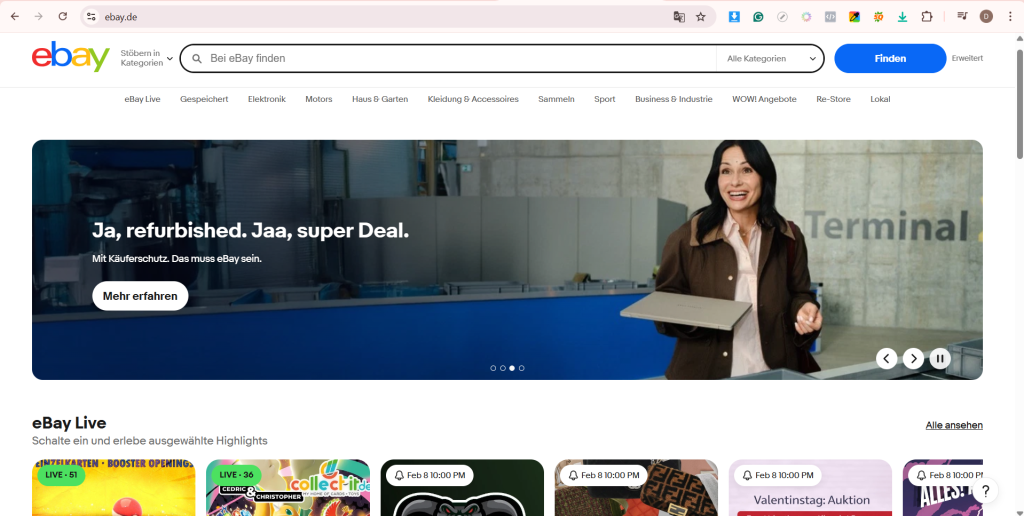 Mua hộ hàng Đức từ Website Ebay