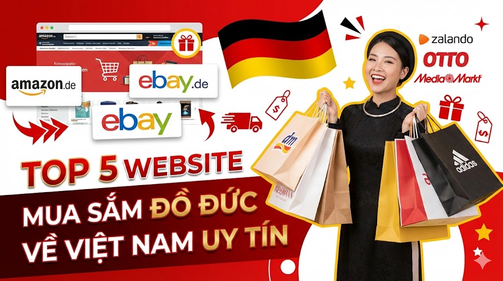 Top 5 website mua hàng từ Đức về Việt Nam uy tín