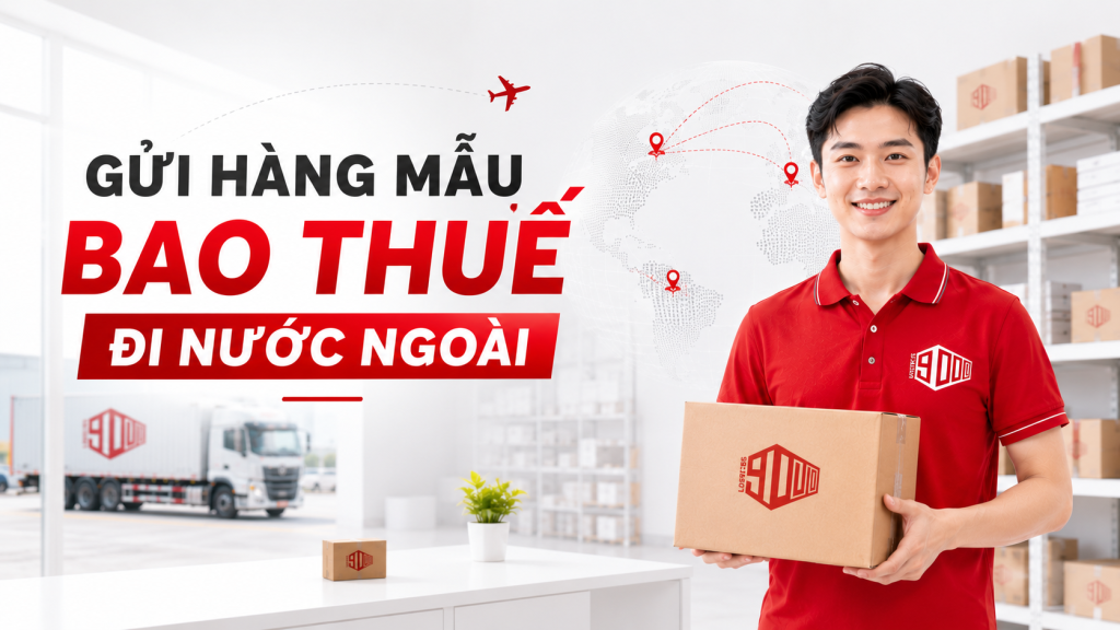 dịch vụ gửi hàng mẫu bao thuế đi nước ngoài