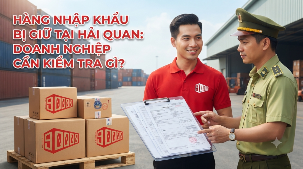 Hàng nhập khẩu bị giữ tại hải quan: Doanh nghiệp cần kiểm tra gì?