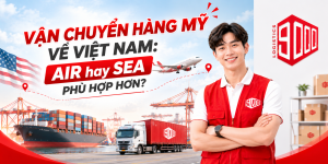 Vận chuyển hàng Mỹ về Việt Nam: Air hay Sea phù hợp hơn?
