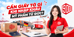 Cần giấy tờ gì khi nhập khẩu mỹ phẩm từ Đức?