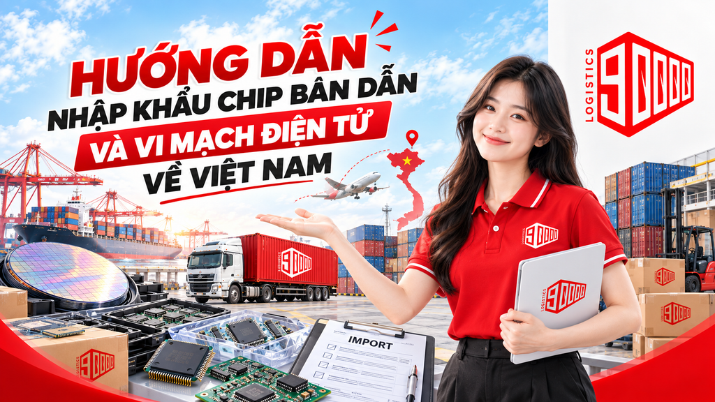 Hướng dẫn nhập khẩu chip bán dẫn và vi mạch điện tử về Việt Nam