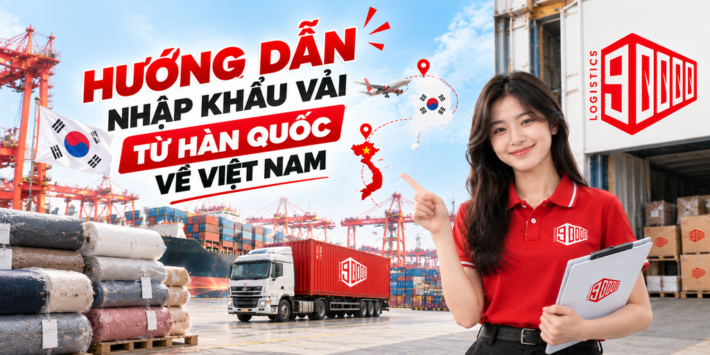 Hướng dẫn nhập khẩu vải từ Hàn Quốc về Việt Nam