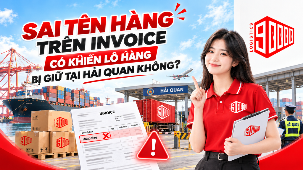Sai tên hàng trên Invoice có khiến lô hàng bị giữ tại hải quan không?