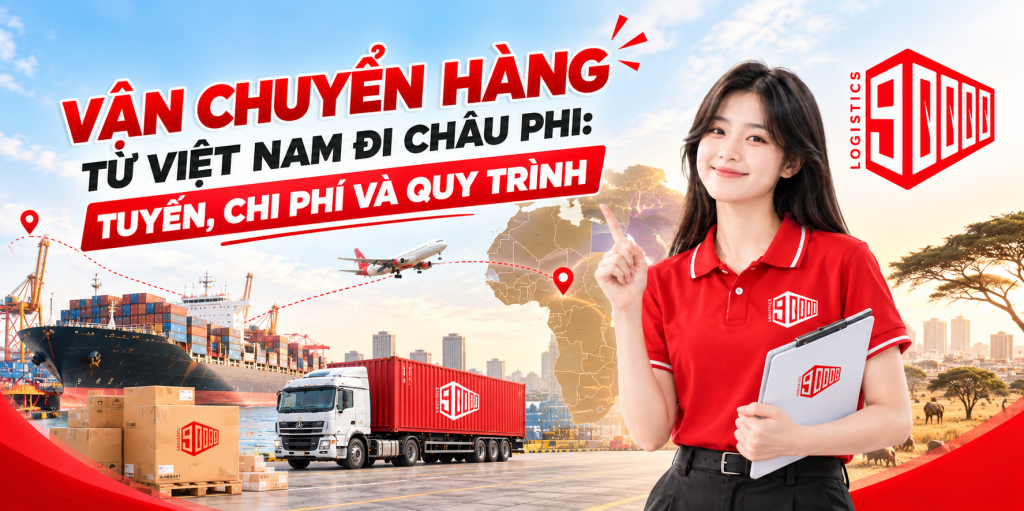 Vận chuyển hàng từ Việt Nam đi châu Phi: Tuyến, chi phí và quy trình
